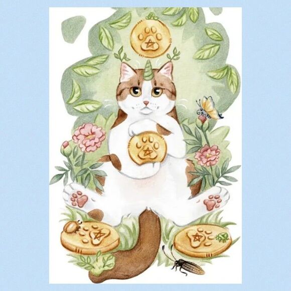 Caticorns Mythical Creature Tarot Card Deck - Picture 4 of 7
